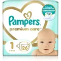 Produktbild: Pampers Premium Care Size 1 Einwegwindeln 2-5 kg 26 St.