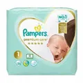 Produktbild: Pampers Windeln Größe 1 (2-5kg) Premium Care Windeln, 26 Stück, Bester Komfort und Schutz empfindlicher Haut von Pampers