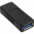 Produktbild: InLine® USB 3.0 Adapter Buchse A zu Buchse A schwarz