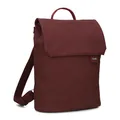 Produktbild: Zwei Damen City-Rucksack Mademoiselle.M MR13 Tagesrucksack 7 Liter, gepolstertes Laptopfach, Magnet-Verschlussklappe, Hauptfach mit Reißverschluss, Rückenpolsterung (rubin)