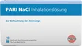 Produktbild: Pari GmbH PARI NaCl Inhalationslösung Ampullen 10X5 ml 12474217