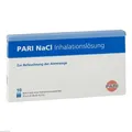 Produktbild: 2x PARI NaCl Inhalationslösung Ampullen 10X5 ML
