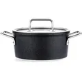 Produktbild: Fissler Kochtopf Adamant, Schwarz, Metall, 2,7 L, backofengeeignet, kratzfest, Kochen, Töpfe, Kochtöpfe