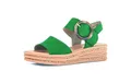 Produktbild: Gabor Damen Plateausandalen, Frauen Sandalen,Best Fitting,Plateausandaletten,bequem,Sommerschuhe,Freizeitschuhe,Strandschuhe,Verde,38.5 EU / 5.5 UK