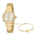 Produktbild: Just Cavalli Damenuhr Analog Quarz mit Edelstahlarmband JC1L332M0055, Silber grau, Mode