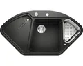 Produktbild: Spüle Blanco DELTA II 1057 x 575 mm schwarz 525867