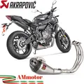 Produktbild: Auspuff Komplette Motorrad Akrapovic Yamaha MT-07 2019 Racing Line Endtopf Titan