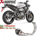Produktbild: Auspuff Komplette Motorrad Akrapovic Yamaha Xsr 700 2019 Racing Line Titan