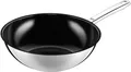 Produktbild: Silit Wok Wuhan, Ø 28 cm, Wokpfanne Induktion, keramische Antihaftbeschichtung, Edelstahl 18/10, ideal für scharfes Anbraten, für alle Herdarten geeignet