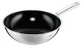 Produktbild: Silit Wuhan Wokpfanne Wok Pfanne Induktion Keramik Antihaft Edelstahl 28 cm