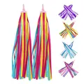 Produktbild: PLATT Lenkerfransen Streamer Bändchen für Kinderfahrrad,Kinder Roller Lenker Streamer Fahrrad Griffe Ribbon,1 Paar