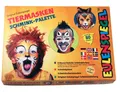 Produktbild: Eulenspiegel Schmink-Palette Tiermasken mit Schmink-Anleitung für ca. 80 Masken