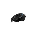 Produktbild: Logitech G502 HERO High-Performance Gaming-Maus mit HERO 25K DPI optischem Sensor, RGB-Beleuchtung, Gewichtstuning, 11 programmierbare Tasten, anpassbare Spielprofile, PC/Mac - Schwarz