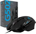 Produktbild: Logitech G502 High Performance Gaming-Maus HERO 25K DPI Sensor NEU & OVP