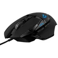 Produktbild: Logitech G G502 Hero USB Black– Gaming Mouse - Maus - 16.000 dpi