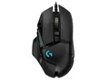 Produktbild: Logitech G502 HERO/Herring/Optisch/Rechtshänder/25 600 DPI/Wireless USB/Schwarz