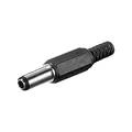 Produktbild: Wentronic Goobay DC Plug DC M schwarz Kabel-Adapter – Adapter für DC Kabel (M, schwarz)