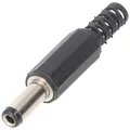 Produktbild: Goobay DC-Stecker mit Knickschutz - Bohrung 2,5 mm x 5,5 mm