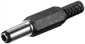 Produktbild: DC-Stecker mit Knickschutz