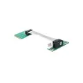 Produktbild: DeLOCK Riser card Mini PCI Express > PCI Express x1 left insertion - Riser Card (41305)