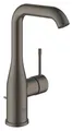 Produktbild: GROHE Essence | Badarmatur - Einhand-Waschtischbatterie, DN 15 L-Size | hard graphite gebürstet | 32628AL1