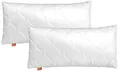 Produktbild: sleepling 2er Set Kissen 40x60 cm, Sofakissen, Kissenfüllung, Zierkissen für Allergiker, Deko Kissen Füllung 40 x 60, Ökotex, waschbar bis 60 Grad, Made in EU, Komfort 100