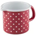 Produktbild: Riess Schnabeltopf Ø9cm 1/2L Pünktchen Rot Emaille