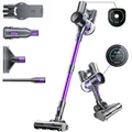Produktbild: 2026 80000PA/680W Starke Saugleistung SmartAI Staubsauger Kabellos,8-in-1 Staubsauger , Smartes Touch Display,Sauger mit Luftfilter, für Tierhaare - Lila