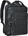 Produktbild: Große Vintage-Laptop-Tasche, 13-14 Zoll, Reisetasche, schwarzes Leder, Herren- und Damen-Tasche