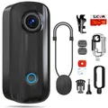 Produktbild: Action Cam 4K 30FPS Mini Body Kamera WiFi Helmcamera 30M Wasserdicht SJCAM C100+