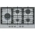 Produktbild: Bosch Serie 6 PCS7A5I90 Kochfeld Edelstahl Integriert 75 cm Gaskochfeld 5 Zone(n) - Silber