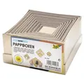 Produktbild: folia Pappboxen NATUR, eckig, 12 Stück sortiert