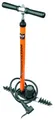 Produktbild: SKS Rennkompressor Standpumpe, orange, mit Multivalve-Kopf, für alle Ventilar...