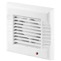 Produktbild: MKK Badlüfter Timer Zeitschalter automatische Jalousie Lüfter Wandlüfter Ventilator WC Bad Küche Ø 100 mm WM