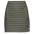 Produktbild: Jack Wolfskin Winterrock Iceguard (winddicht, warm wattiert, PFC-frei) dusty olivegrün Damen, Größe: S