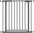 Produktbild: Hauck Türschutzgitter Open N Stop 2, Dark Grey, auch als Treppenschutzgitter verwendbar, 75-80 cm, erweiterbar