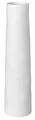 Produktbild: räder Vase DH 4x20 cm weiß Blumenvase Blumengefäß