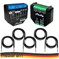 Produktbild: Shelly Plus 2PM 16A DC-AC WiFi Power Metering opt. Plus Addon & DS18B20 Sensor