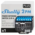Produktbild: Shelly Plus 2PM – Intelligenter 2-Kanal-WLAN-Schalter für Smart Home