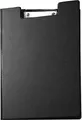 Produktbild: Klemmmappe MAUL, DIN A4, mit Metallklammer, Stiftehalter, 319 x 229 x 13 mm, Karton mit Folienüberzug, schwarz 187177