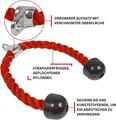 Produktbild: Befestigung Yes4All Rot 68,6 cm Pull-Down-Seil für Trizeps mit Karabinerhaken