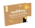 Produktbild: Handlettering Mixed Paper Block - Schwarz, Weiß, Kraftpapier - A5