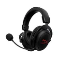 Produktbild: HyperX Cloud II Core Wireless Gaming-Headset, 2,4 GHz, 80 Stunden Akkulaufzeit, DTS Headphone Surround Sound, 53-mm-Treiber, Abnehmbares Mikrofon mit Geräuschunterdrückung, PC-kompatibel, Schwarz