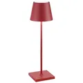 Produktbild: Zafferano Tischleuchte Zafferano Akkuleuchte Poldina Pro rot 11 cm x 38 cm