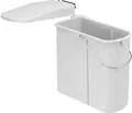 Produktbild: WESCO® Abfallsammler Mülleimer Single-Junior Abfallsammelsystem weiß