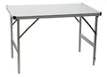 Produktbild: Alu-Klapptisch mit fester Platte 120 x 70 cm