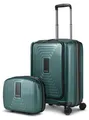Produktbild: Redolz Essentials 14 Kofferset 2 tlg. Kabinentrolley mit Dehnfalte + Beautycase