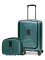 Produktbild: REDOLZ Hartschalen Koffer-Set 2-teilig Laptopfach Beauty Case