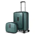 Produktbild: Redolz Essentials 14 Kofferset 2 tlg. Kabinentrolley mit Dehnfalte + Beautycase