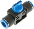 Produktbild: HE-3-QS-12 (153478) Absperrventil Ventilfunktion:3/2 bistabil Nennweite:3,3mm